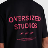 Confidence V2 Box Tee - Black/Pink