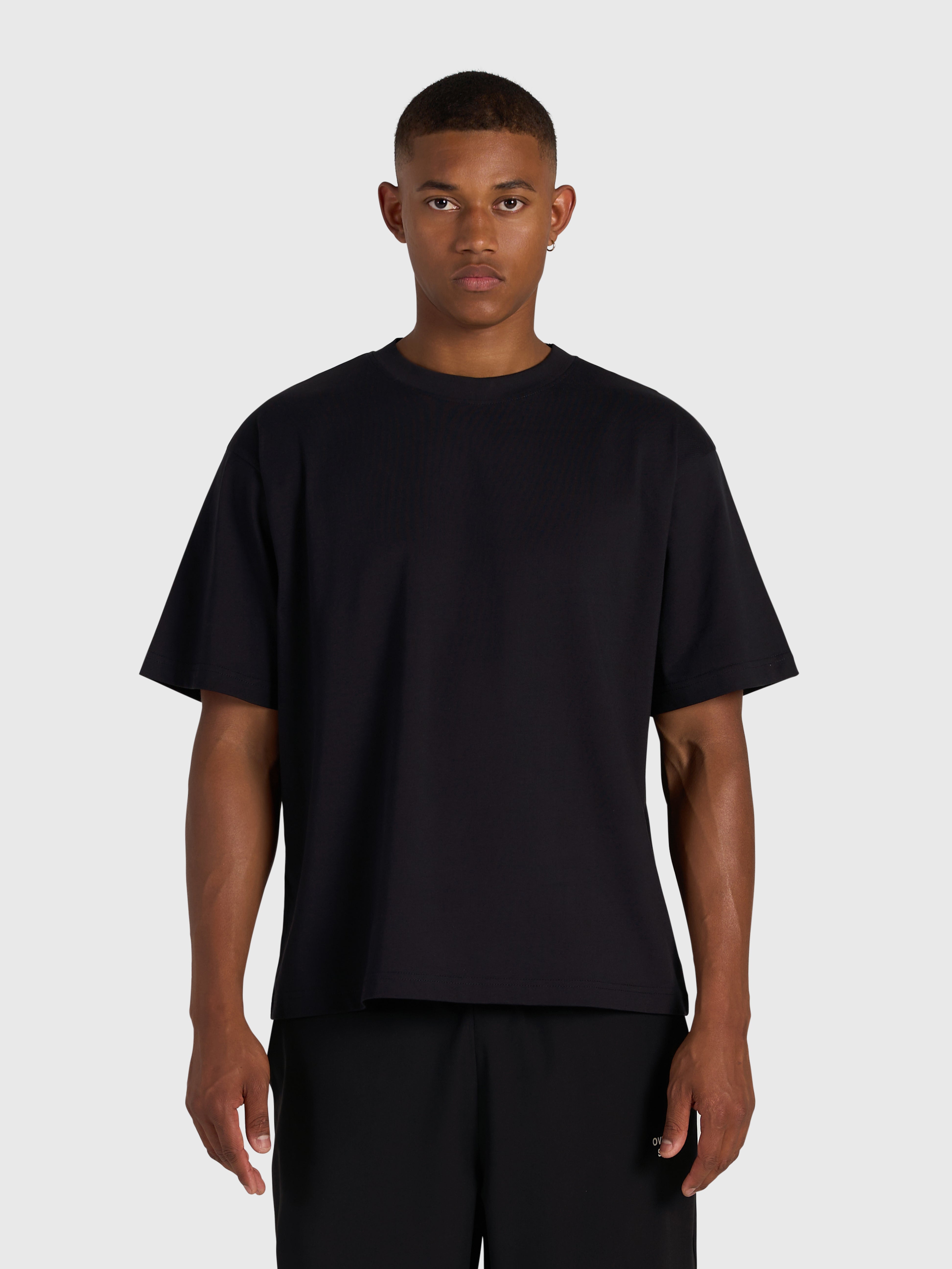 Confidence V2 Box Tee - Black/Black