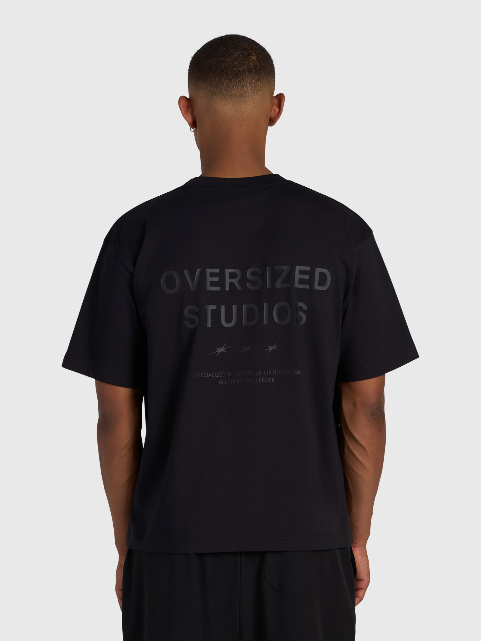 Confidence V2 Box Tee - Black/Black