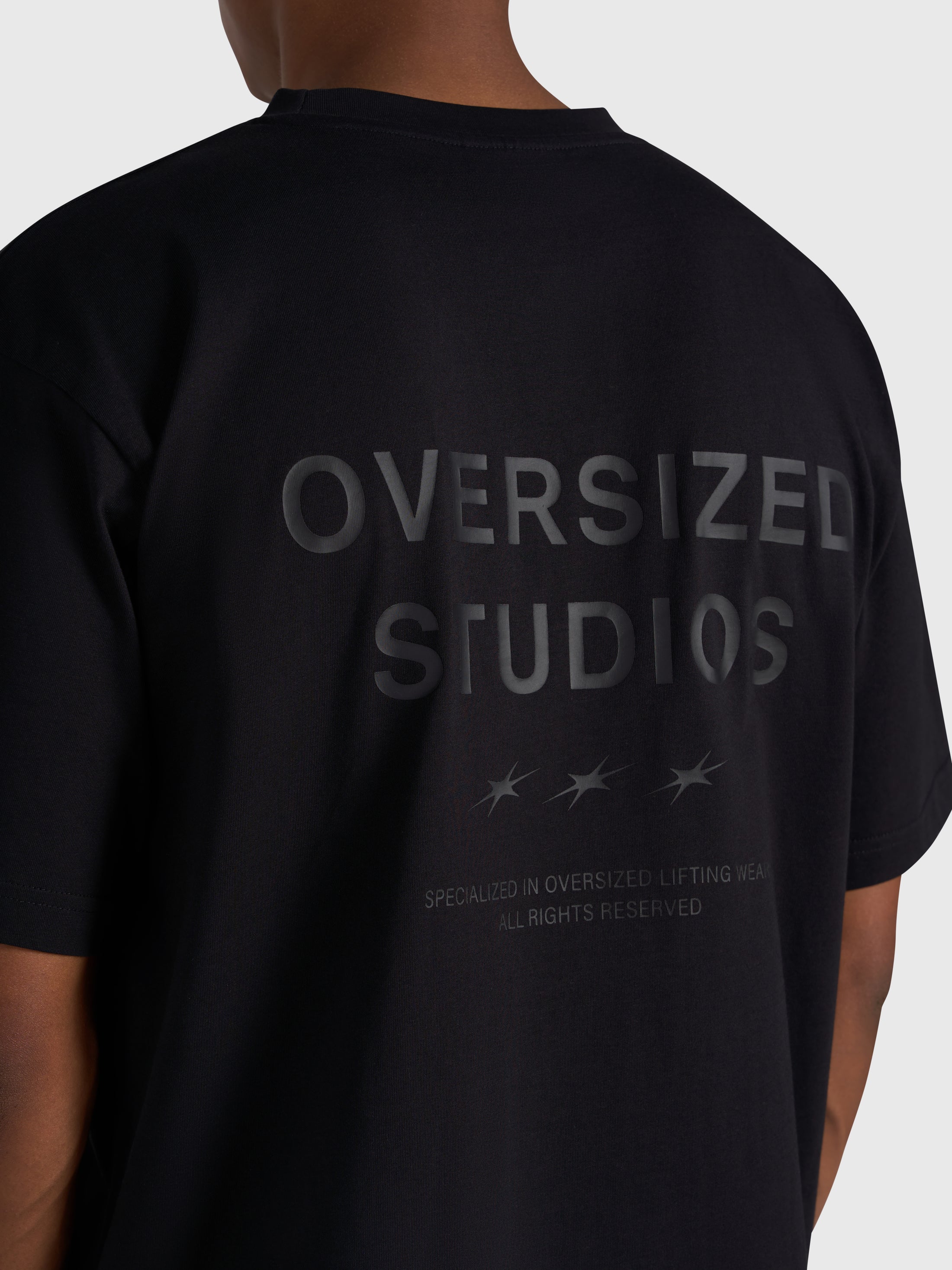 Confidence V2 Box Tee - Black/Black