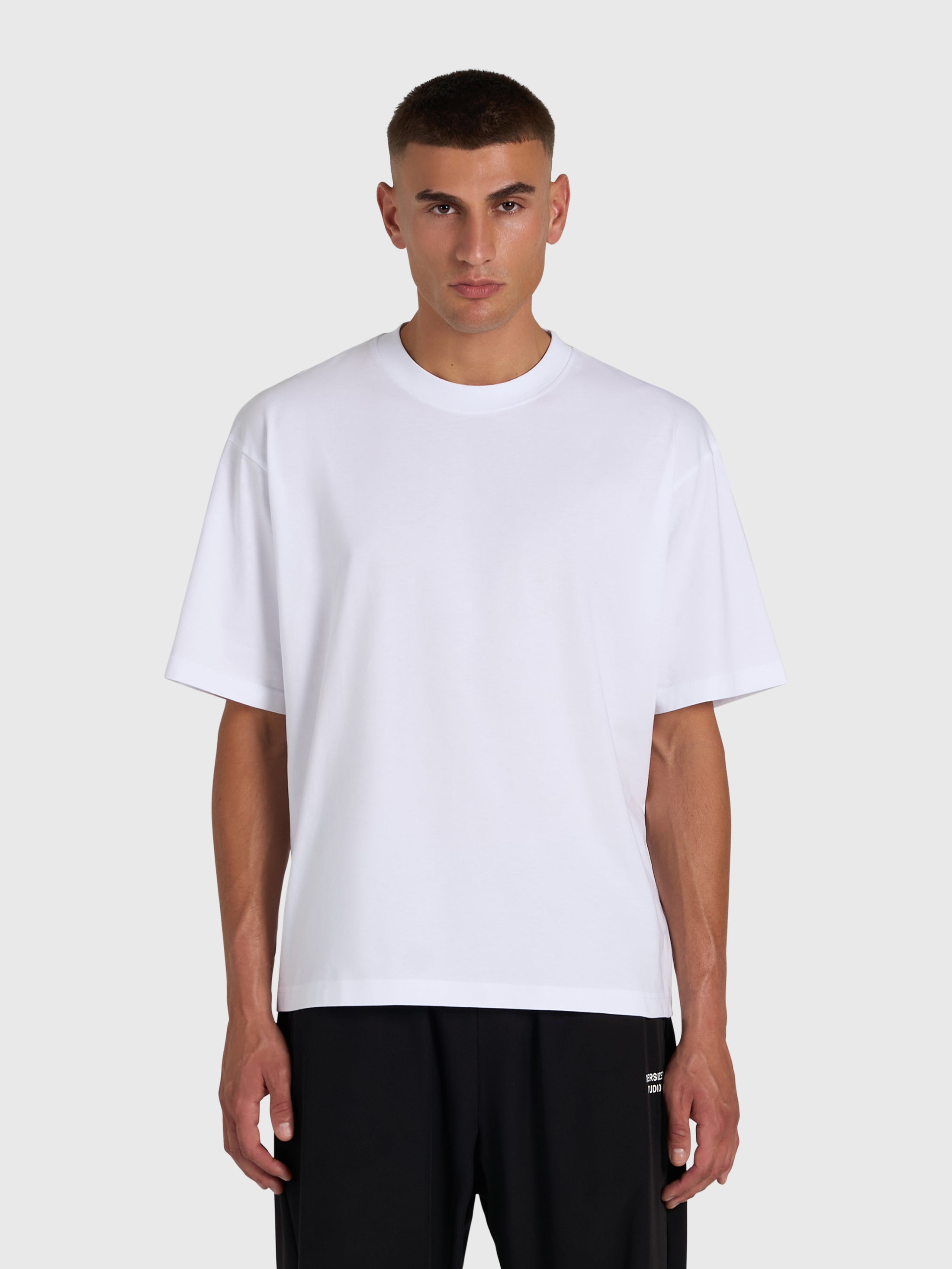 Confidence V2 Box Tee - White/Pink