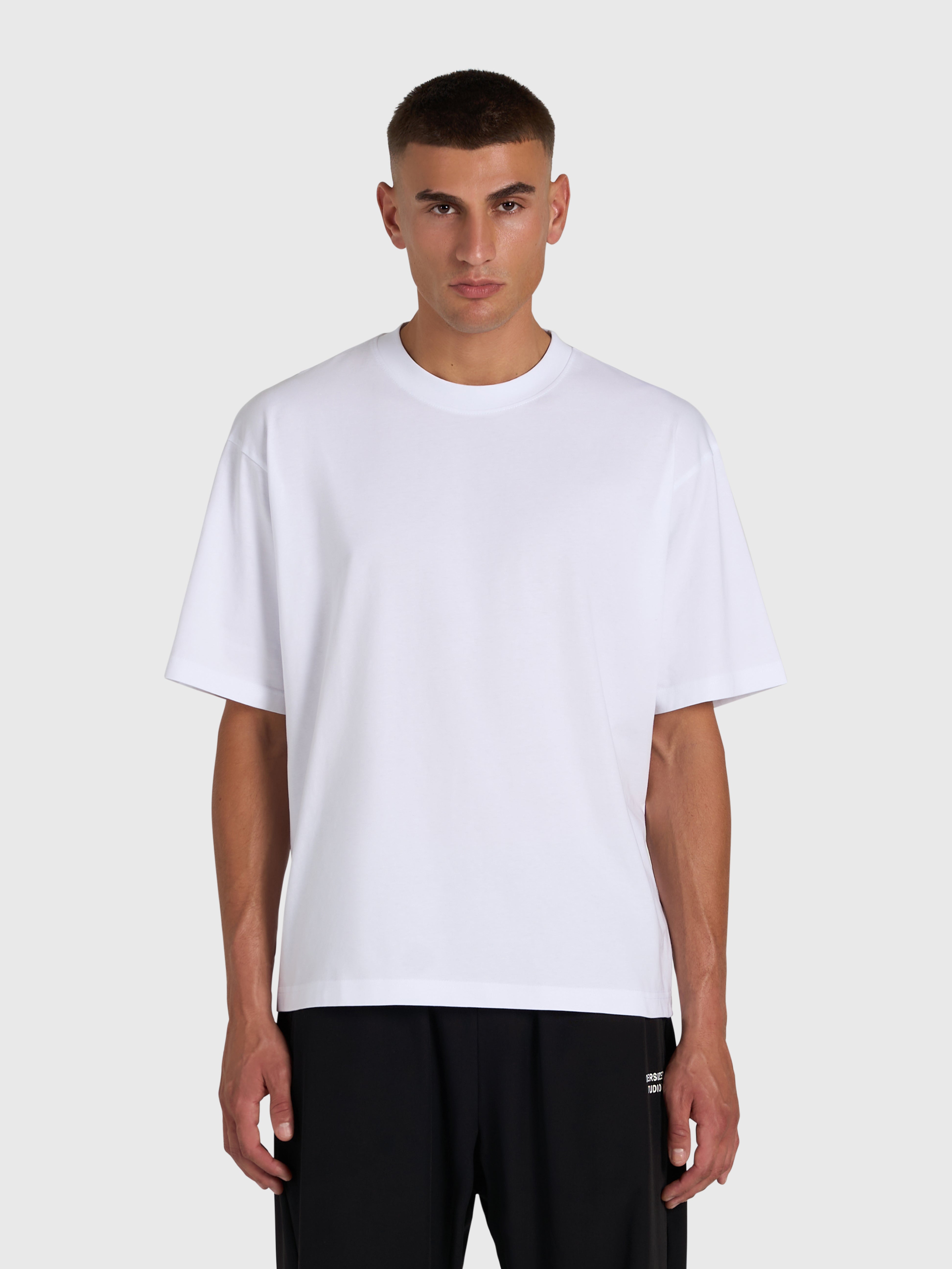 Confidence V2 Box Tee - White/Pink