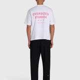 Confidence V2 Box Tee - White/Pink