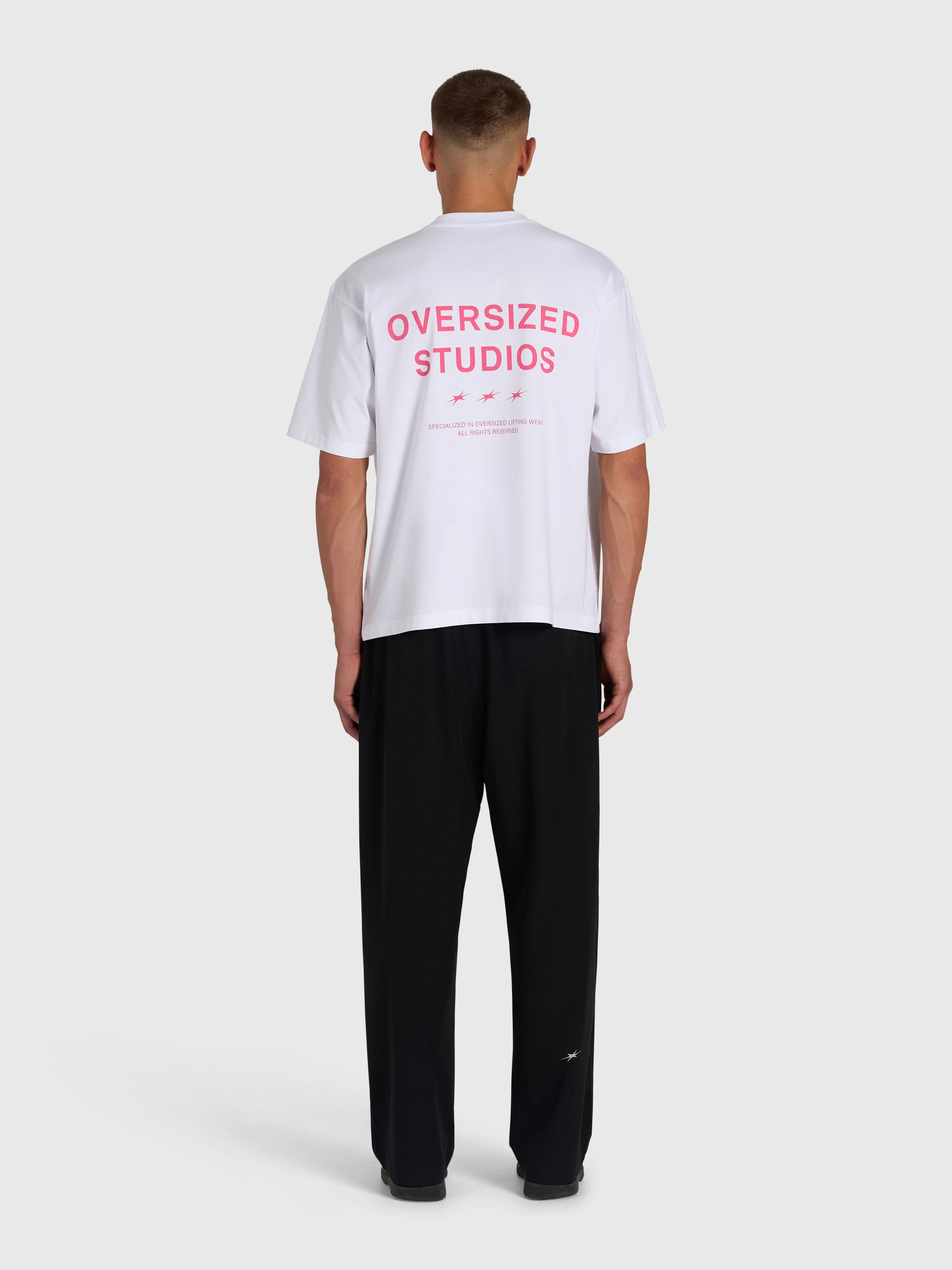 Confidence V2 Box Tee - White/Pink