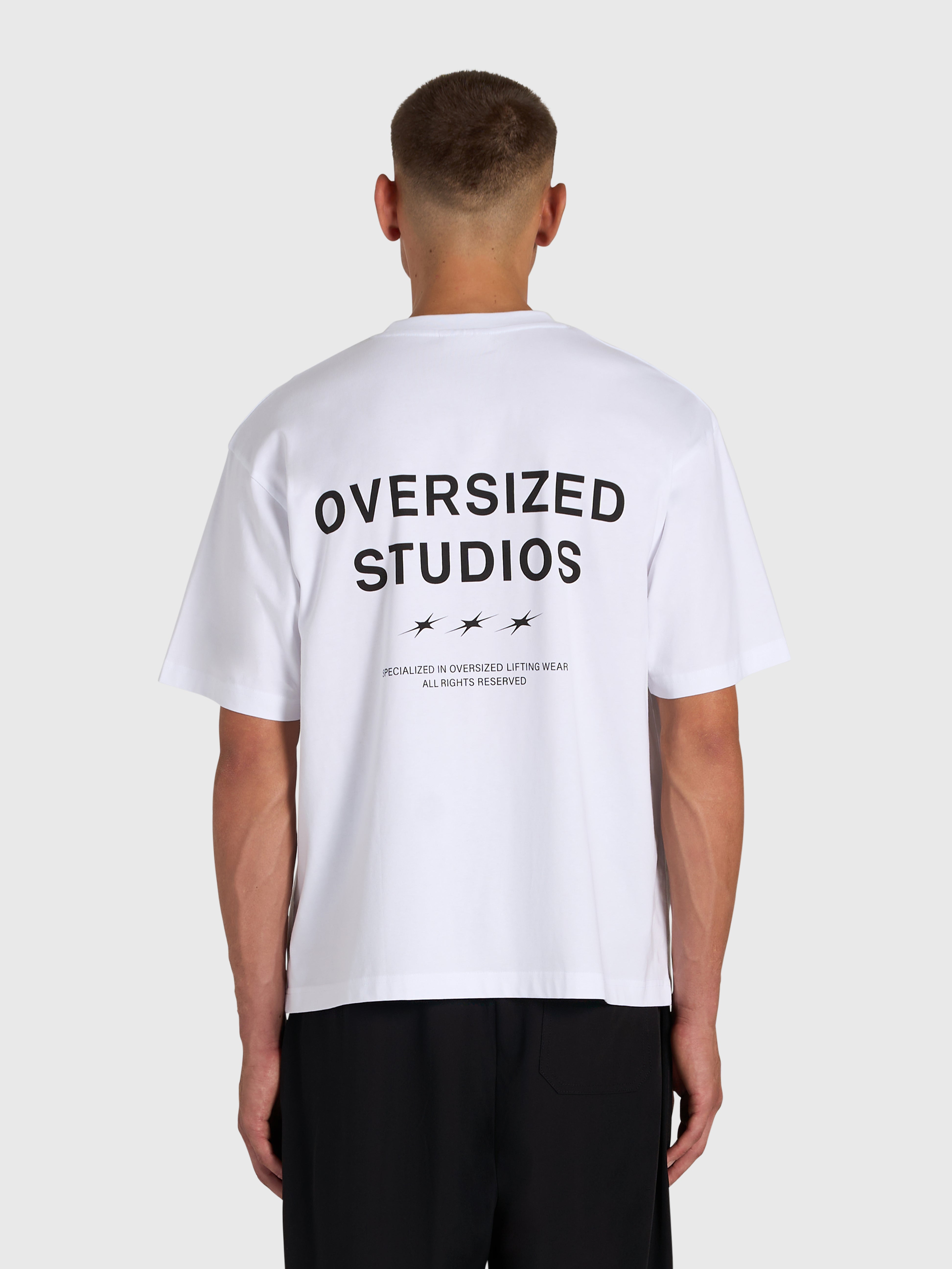 Confidence V2 Box Tee - White/Black