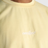 Tartan Arch Box Tee - Yellow/White