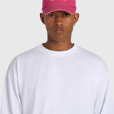 Confidence Cap - Vintage Pink/White