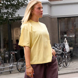 Tartan Arch Box Tee - Yellow/White
