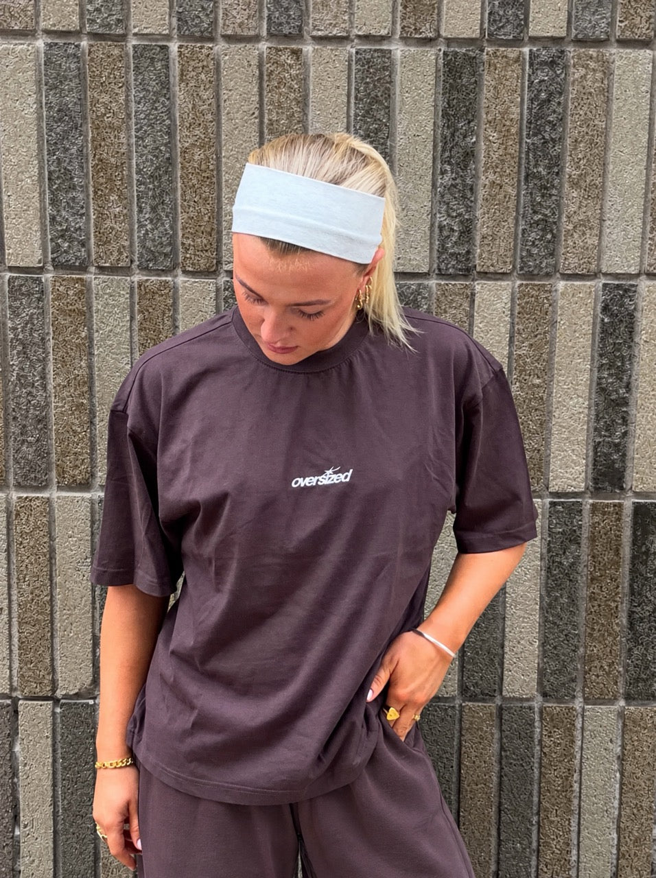 Tartan Arch Box Tee - Brown/Brown