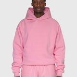 Cloud Raglan Hoodie - Pink